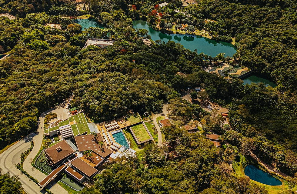 vista aérea do Clara Arte